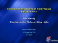 International Experience on Policy Issues India vs China PowerPoint PPT Presentation