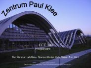Zentrum Paul Klee PowerPoint PPT Presentation