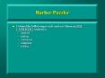 Barber Puzzler PowerPoint PPT Presentation
