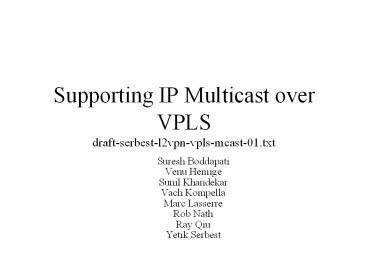Supporting%20IP%20Multicast%20over%20VPLS%20draft-serbest-l2vpn-vpls-mcast-01.txt