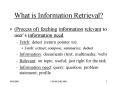 What is Information Retrieval PowerPoint PPT Presentation