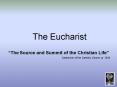 The Eucharist PowerPoint PPT Presentation