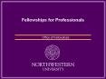 Fellowships for Professionals PowerPoint PPT Presentation