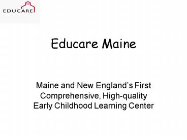Educare Maine