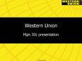 Western Union PowerPoint PPT Presentation