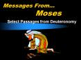 Messages From Moses PowerPoint PPT Presentation