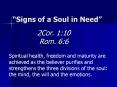 Signs of a Soul in Need PowerPoint PPT Presentation