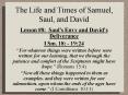 The Life and Times of Samuel, Saul, and David PowerPoint PPT Presentation