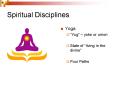 Spiritual Disciplines PowerPoint PPT Presentation