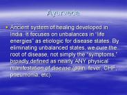 Ayurveda