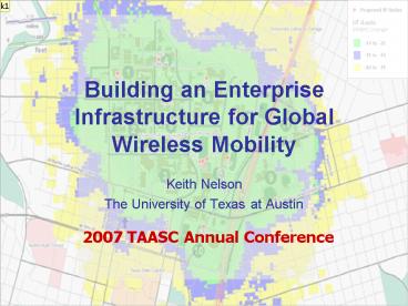 Building an Enterprise Infrastructure for Global Wireless Mobility