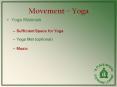 Movement Yoga PowerPoint PPT Presentation