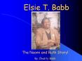 Elsie T. Babb PowerPoint PPT Presentation