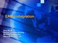 SAML Integration PowerPoint PPT Presentation