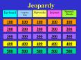 Jeopardy PowerPoint PPT Presentation