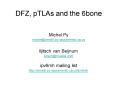 DFZ, pTLAs and the 6bone PowerPoint PPT Presentation