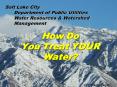 How Do You Treat YOUR Water PowerPoint PPT Presentation