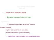 Spin Glasses and Complexity: Lecture 2