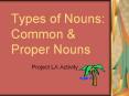 Types of Nouns: Common PowerPoint PPT Presentation