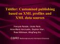 Tiddler: Customised publishing based on XML profiles and XML data sources PowerPoint PPT Presentation