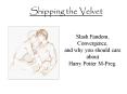 Shipping the Velvet PowerPoint PPT Presentation
