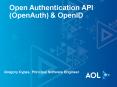 Open Authentication API OpenAuth PowerPoint PPT Presentation