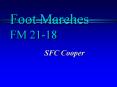 Foot Marches FM 2118 PowerPoint PPT Presentation