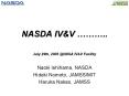 NASDA IV PowerPoint PPT Presentation