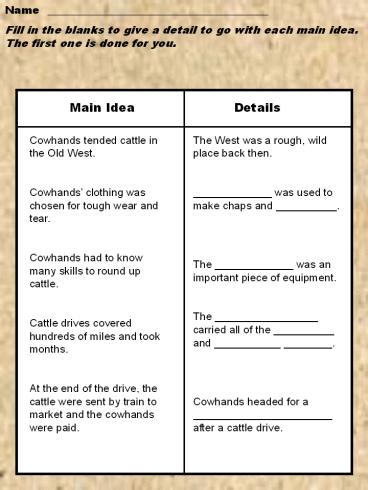 Name ____________________________________