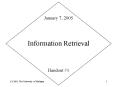 Information Retrieval PowerPoint PPT Presentation