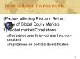 International Investments PowerPoint PPT Presentation