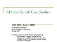 RFID in Retail: Case Studies PowerPoint PPT Presentation