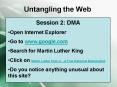 Untangling the Web PowerPoint PPT Presentation