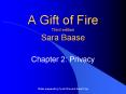 A Gift of Fire Third edition Sara Baase PowerPoint PPT Presentation