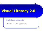Visual Literacy 2.0
