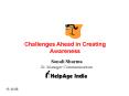 Challenges Ahead in Creating Awareness PowerPoint PPT Presentation