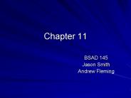 BSAD 145