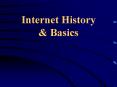 Internet History PowerPoint PPT Presentation
