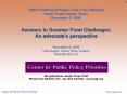 USDA Southwest Region Task Force Meeting South Padre Island, Texas December 5, 2006  Answers to Summer Food Challenges: An advocate PowerPoint PPT Presentation