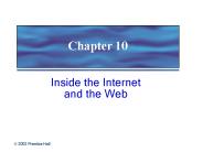 Inside the Internet and the Web