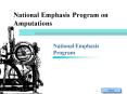 National Emphasis Program on Amputations PowerPoint PPT Presentation