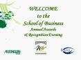 WELCOME to the School of Business Annual Awards PowerPoint PPT Presentation