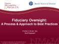 Fiduciary Oversight: A Process PowerPoint PPT Presentation
