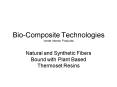 BioComposite Technologies Verde Interior Products PowerPoint PPT Presentation