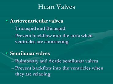 Heart Valves