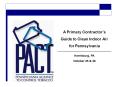 The Legislative Environment Surrounding Tobacco Control Issues in Pennsylvania PowerPoint PPT Presentation