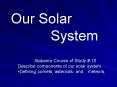 Our Solar System PowerPoint PPT Presentation