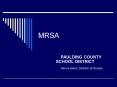 MRSA PowerPoint PPT Presentation
