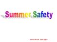 Summer Safety PowerPoint PPT Presentation