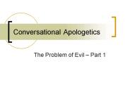 Conversational Apologetics